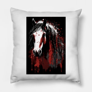 Clydesdale Horse Pillow