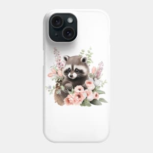 Cute raccoon Phone Case