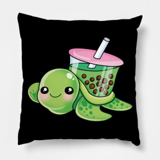 Boba Turtle Pillow