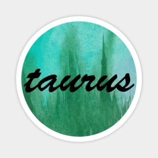 Taurus zodiac astrology sign Magnet