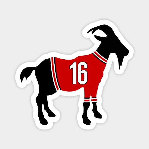 Vincent Trocheck GOAT Magnet by cwijeta