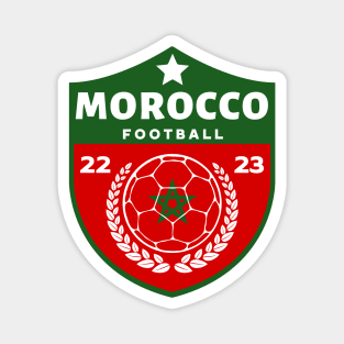 Morocco Football Magnet