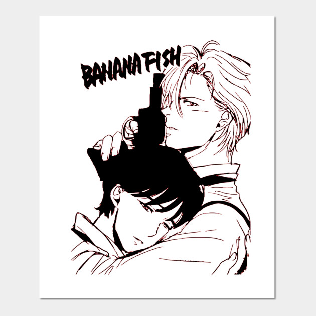 Banana Fish Eiji Okumura And Ash Lynx Banana Fish Posters And Art Prints Teepublic