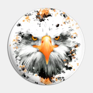 Angry Eagle Pin