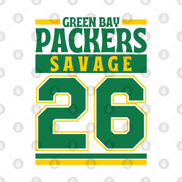 Green Bay Packers Savage 26 Edition 3 by Astronaut.co