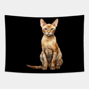 German Rex Cat Tapestry