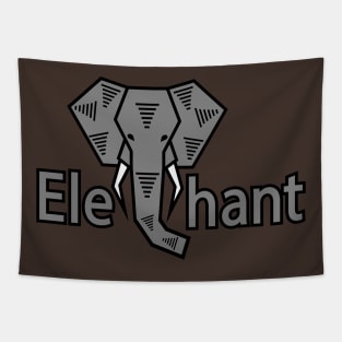 Elephant Creative design Tapestry