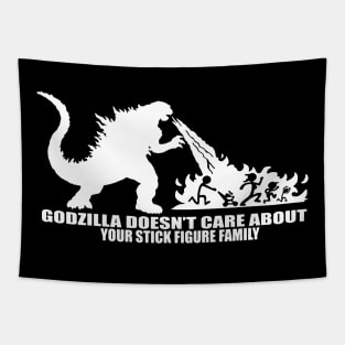 All I Care About Is Godzilla Tapestry