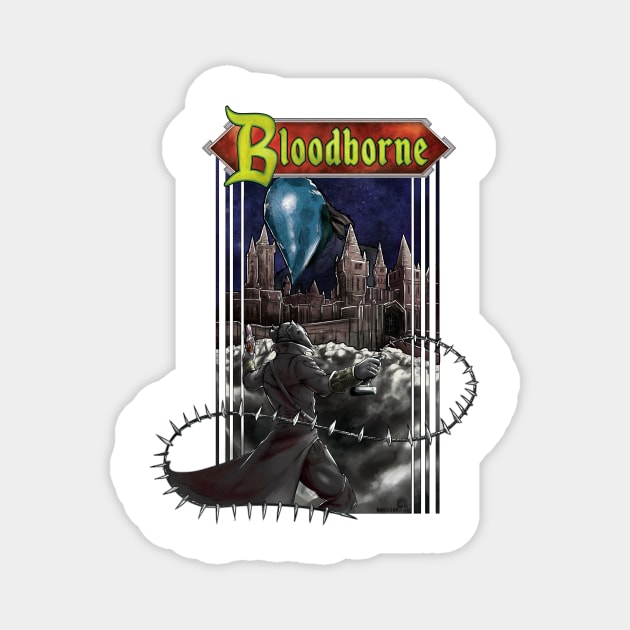 Bloodborne/Castlevania Crossover Cover Magnet by Harrison2142