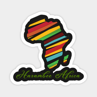 African Tshirt Magnet