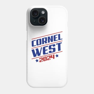 Cornel West 2024 , west for president Phone Case