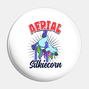 Aerial Silkiecorn - Aerial Silks Pin