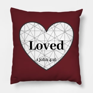 1 john 4:16 Pillow