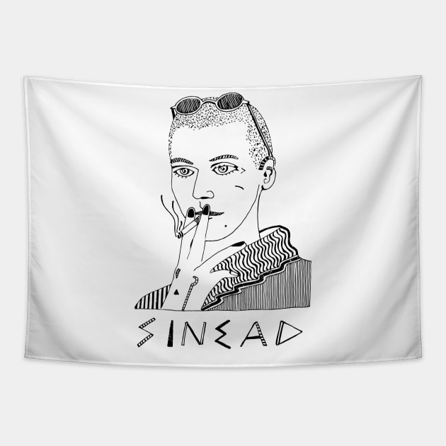 Sinead O Connor - Sinead Tapestry by LegendDerry