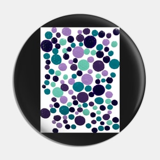 Polar polka dots Pin