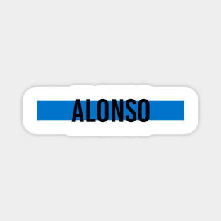 Fernando Alonso Driver Name - 2022 Season #4 Magnet