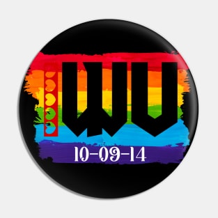 West Virginia Gay Marriage Pin