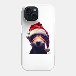 Grumpy Christmas Dog Phone Case