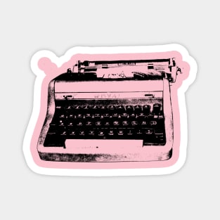 Type writer Magnet