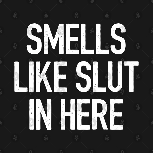 Smells Like Slut In Here Offensive TShirt TeePublic