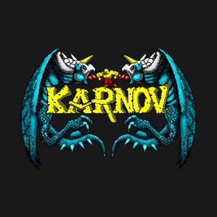 Karnov 8 Bit Pixel Art T-Shirt