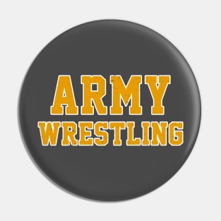 Army Wrestling Gift Pin