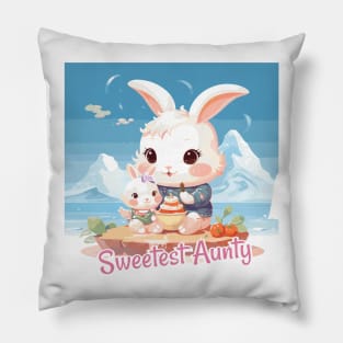 Sweetest aunty Pillow