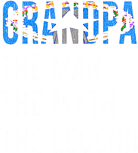 Grand Father Northern Marianan Grandpa The Man The Myth The Legend - Gift for Northern Marianan Dad With Roots From  Northern Mariana Islands Magnet