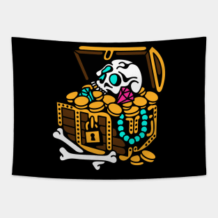 Treasure skull Tapestry