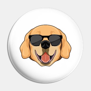 Labrador with Sunglasses Pin