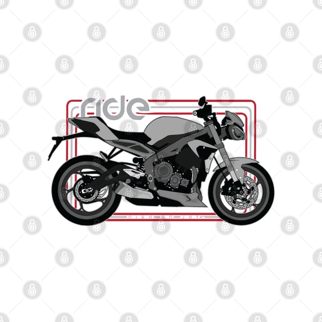 Ride street triple rs bwc by NighOnJoy