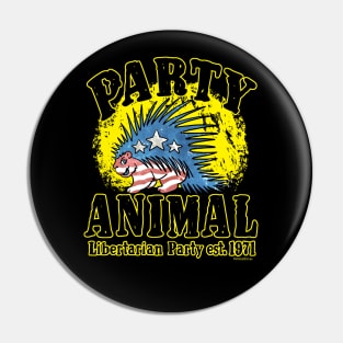 Libertarian Party Animal Pin