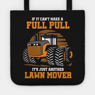 full pull lawn mover Tote