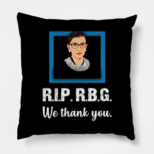 R.I.P. R.B.G. Pillow