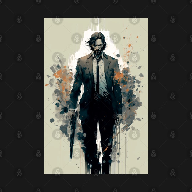 John Wick by Buff Geeks Art