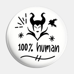 100 % human Pin