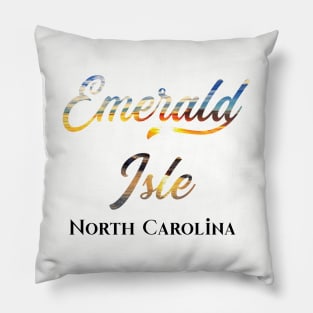 Emerald Isle NC Pillow