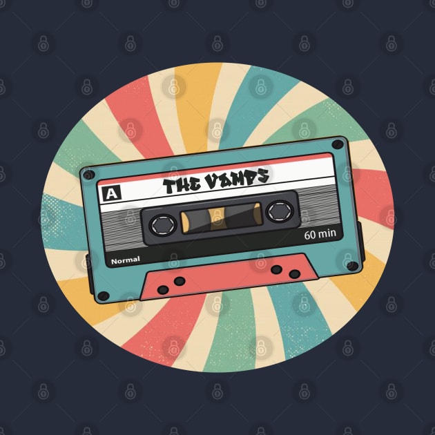 retro the vamps by Saha Paloma Ilustra