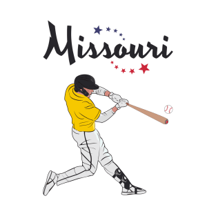 Missouri USA Baseball T-Shirt