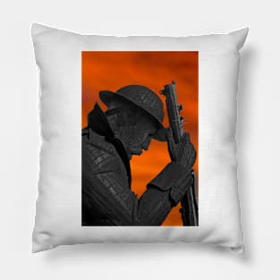 'Tommy' Seaham Statue Pillow