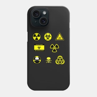 Biohazard - Nuclear Stickers Phone Case