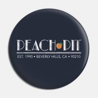 Peach Pit Pin