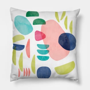 Organic Graphic Bold Shapes Pillow