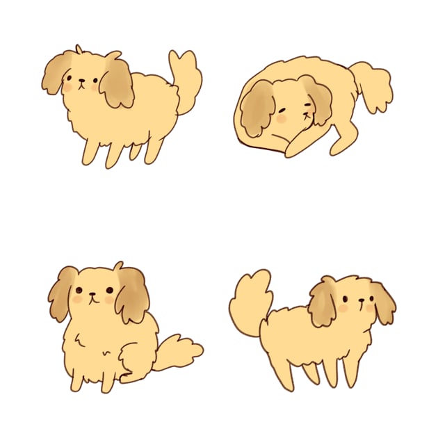 Cartoom American Cocker Spaniel pack by Mayarart