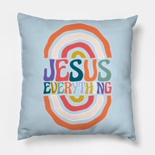 Jesus Everything Pillow