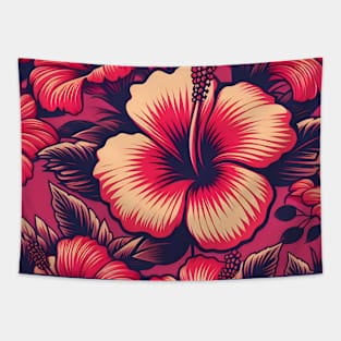 Hibiscus Tapestry