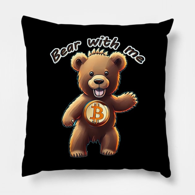 bear with me Pillow by ElArrogante