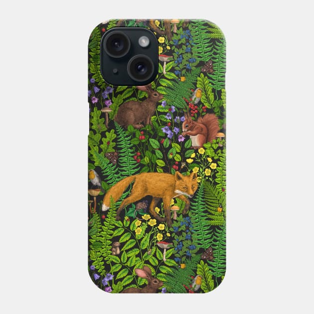 Forest life Phone Case by katerinamk