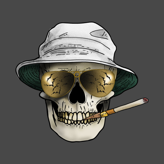 Hunter Skull Thompson by Harley Warren