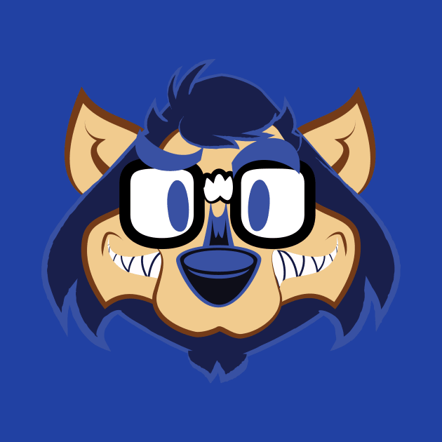 Nerdy Wolf by mannycartoon